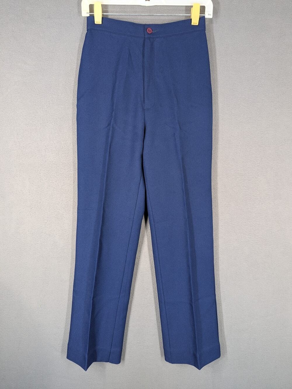 Vintage JC Penney Slacks Classic Dress Pants Blue Size 10 High Waisted